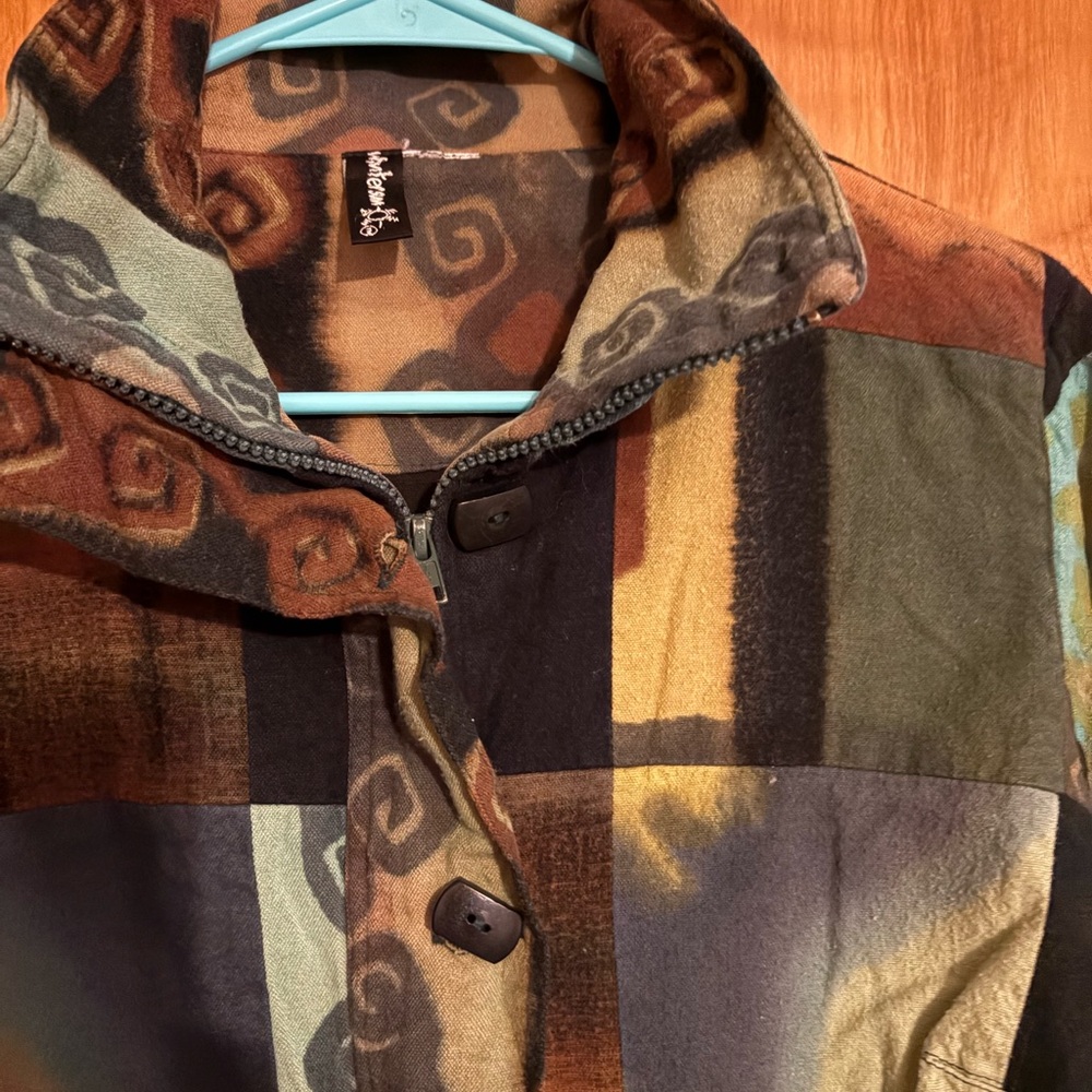 Multicolor Patchwork Jacket by Winter sun Size M - image 3